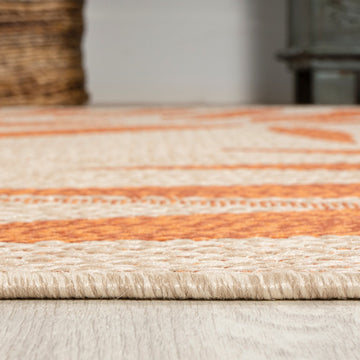 Havana Tropical Palm Leaf Indoor/outdoor Area Rug
